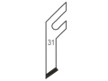 Hunger turning chisel "31" for VD1 | VDS1 | VDS1A valve seat turning devices